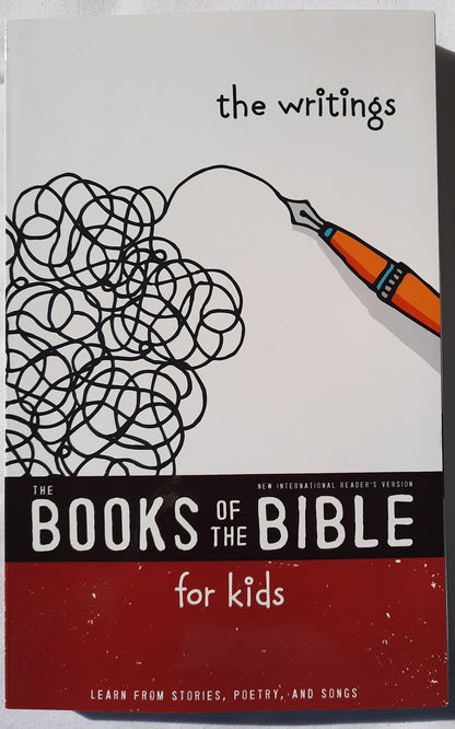 NiRV The Book of the Bible for Kids: The Writings (New, 2017, PBk, 312 pgs, ZonderKidz)