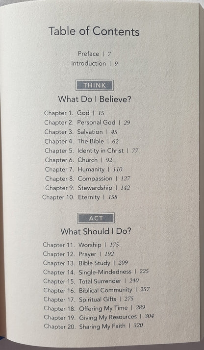 NIV Believe Bible by Randy Frazee (New, 2015, HC, 507 pages, Zondervan, 11.5 pt text)