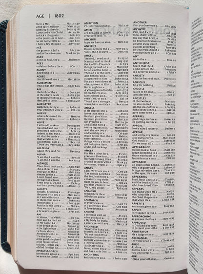 NKJV Compact Reference Bible Teal Leathersoft (New, 2020, Leathersoft, 1856 pages, Thomas Nelson)