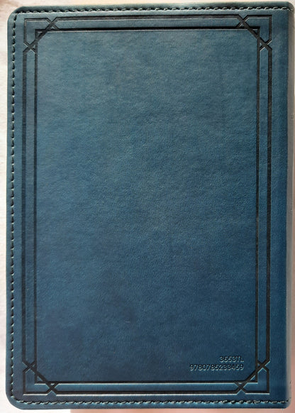 NKJV Compact Reference Bible Teal Leathersoft (New, 2020, Leathersoft, 1856 pages, Thomas Nelson)