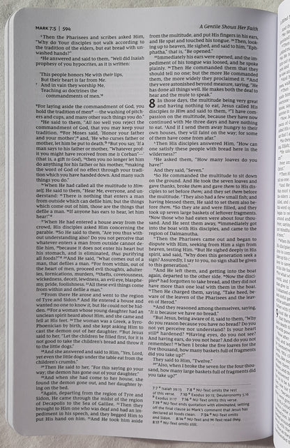 NKJV Comfort Print Holy Bible (New, 2018, Black LeatherSoft, 754 pages, Thomas Nelson)