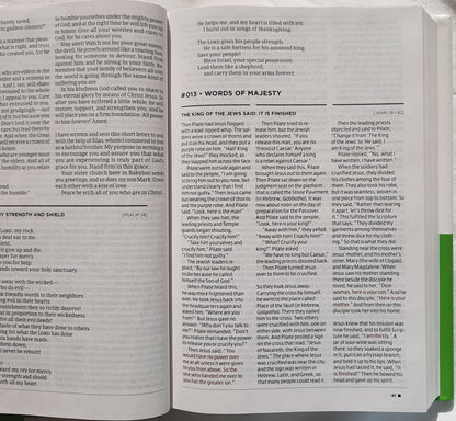 NLT Daily Reader's Bible (New, 2020, HC, 1123 pages, Tyndale House, Red Letter)