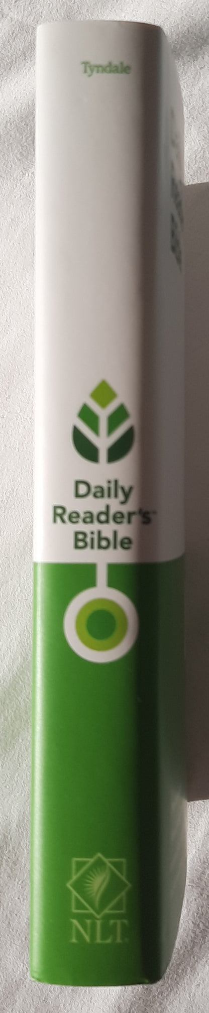 NLT Daily Reader's Bible (New, 2020, HC, 1123 pages, Tyndale House, Red Letter)