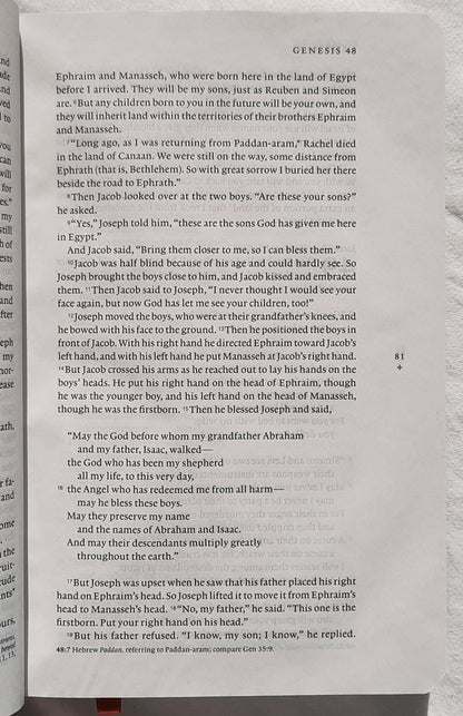NLT Filament Edition Bible (New, 2018, HC Cloth, Midnight Blue, 2179 pages, Tyndale House)