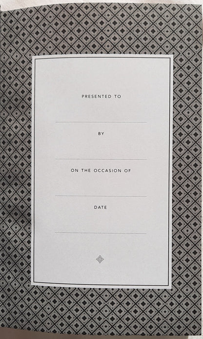 NLT Gift & Award Bible (New, 2015, Black Imitation Leather, 832 pages, Tyndale)