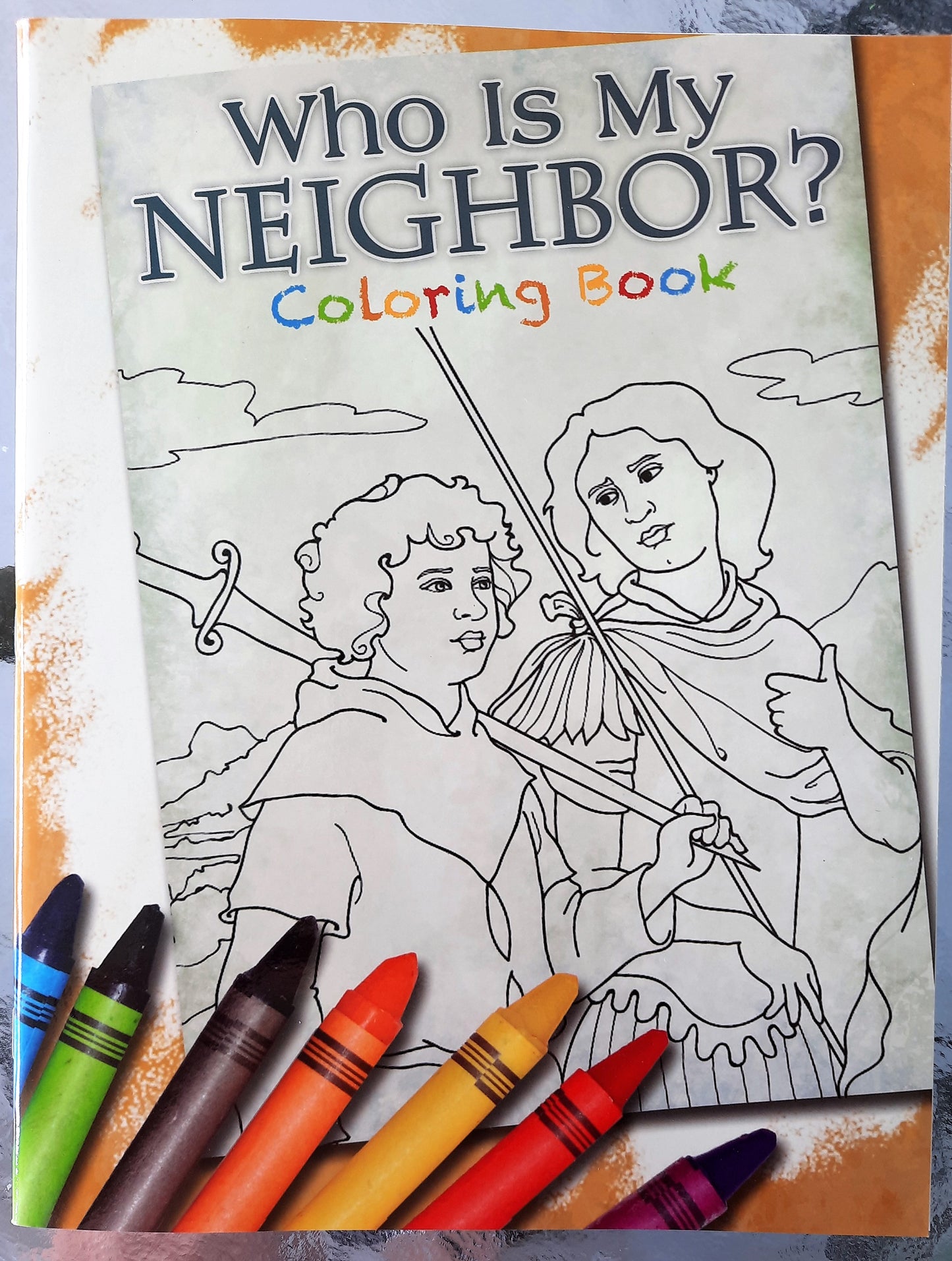 Who Is My Neighbor? Coloring Book by David Webb (New, 2012, Pbk, 64 pgs, Apologia Press)