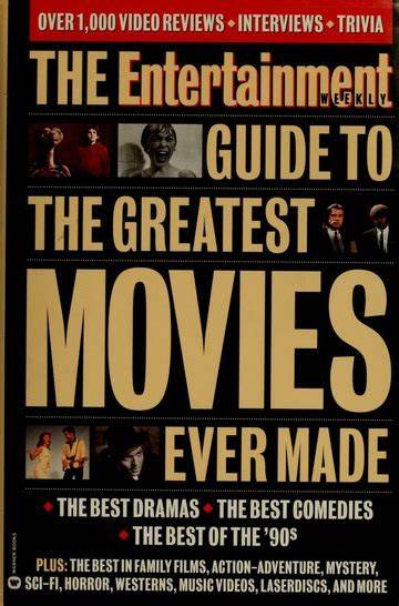 Guide to the Greatest Movies Ever Made by Entertainment Weekly (Good, Pbk, 1994, Warner Bks, 341 pgs)