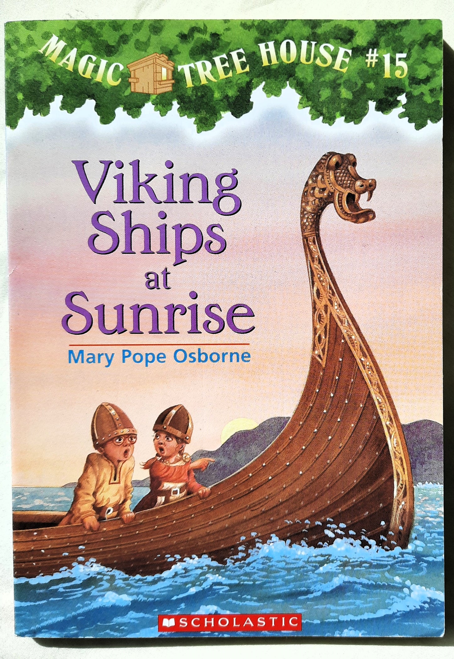 Magic Tree House #15 Viking Ships at Sunrise by Mary Pope Osborne (Good, 1999, PBk, 73 pgs)