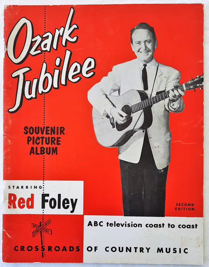 Ozark Jubilee Souvenir Picture Album Starring Red Foley 1956 - Collectible