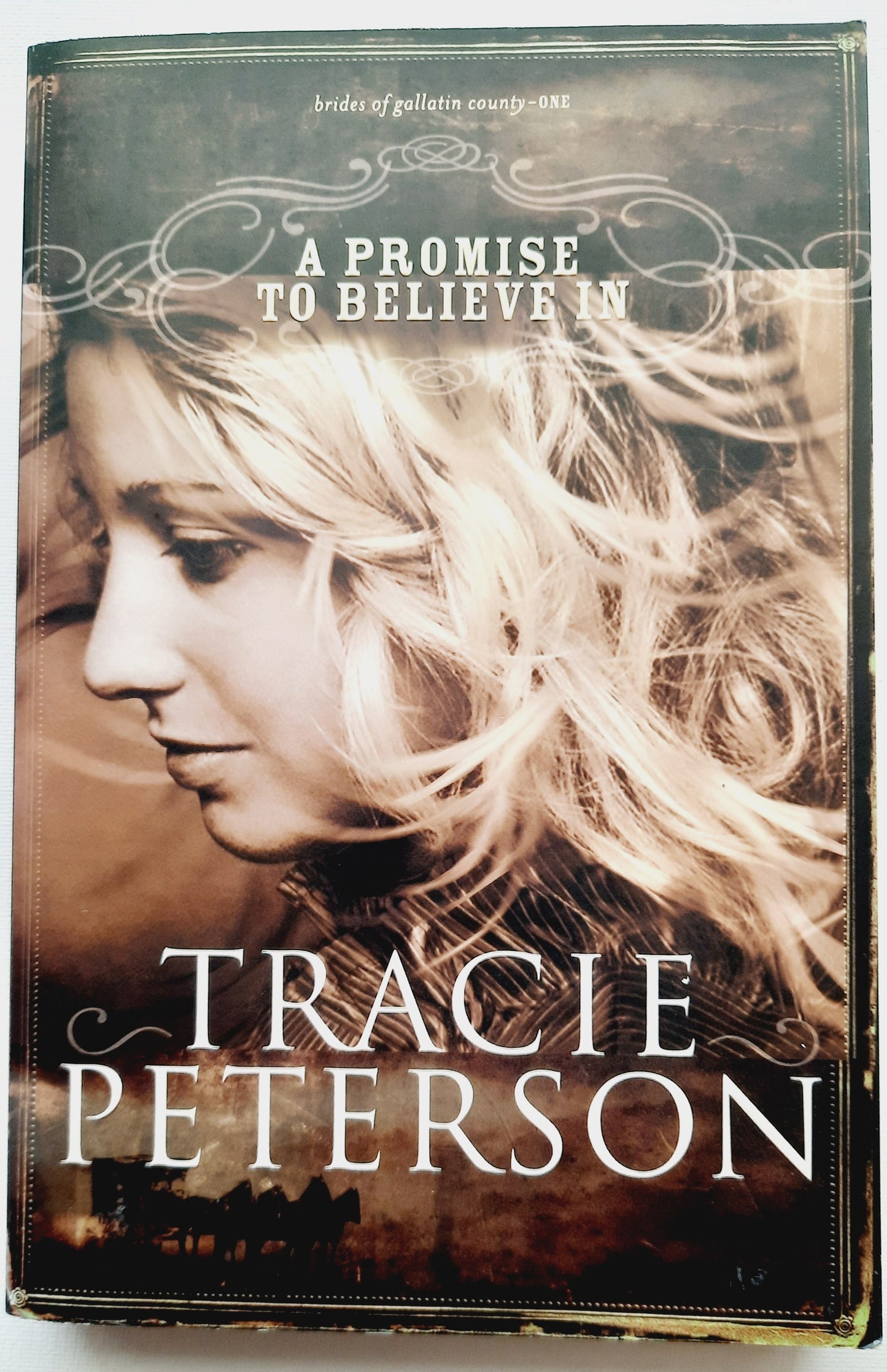 A Promise to Believe In #1 by Tracie Peterson (Brides of Gallatin Co., New, 2008, Pbk, 368 pages)