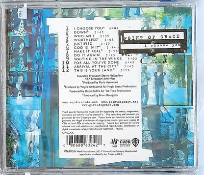 I Choose You by Point of Grace Contemporary Christian Music CD (New, 2004, Word)