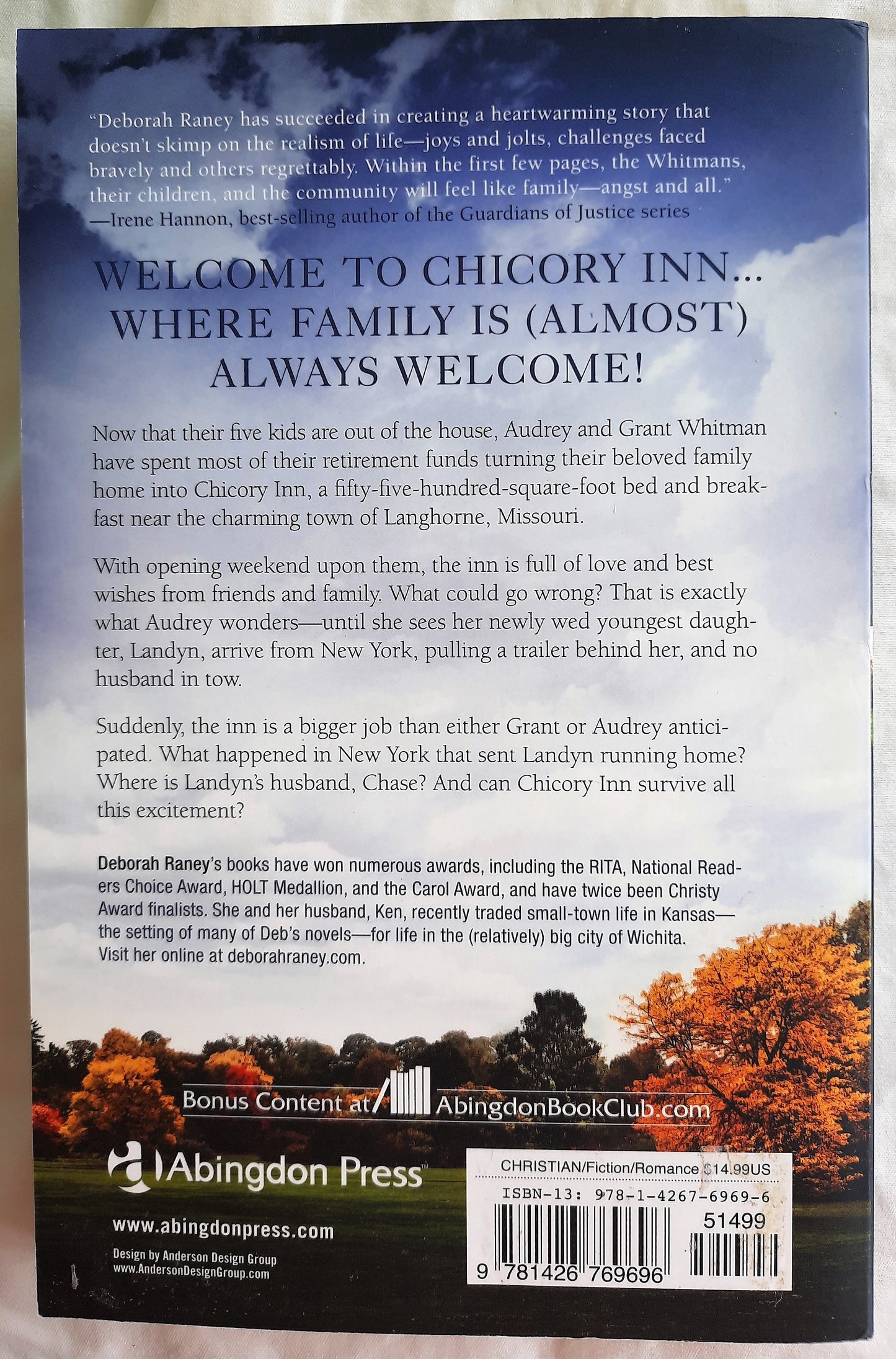 Home to Chicory Lane #1 by Deborah Raney (New, 2014, Pbk, 272 pgs, Abingdon Press)