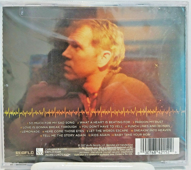 What a Heart is Beating For by Chris Rice (New, CD, 2007, INO Records)