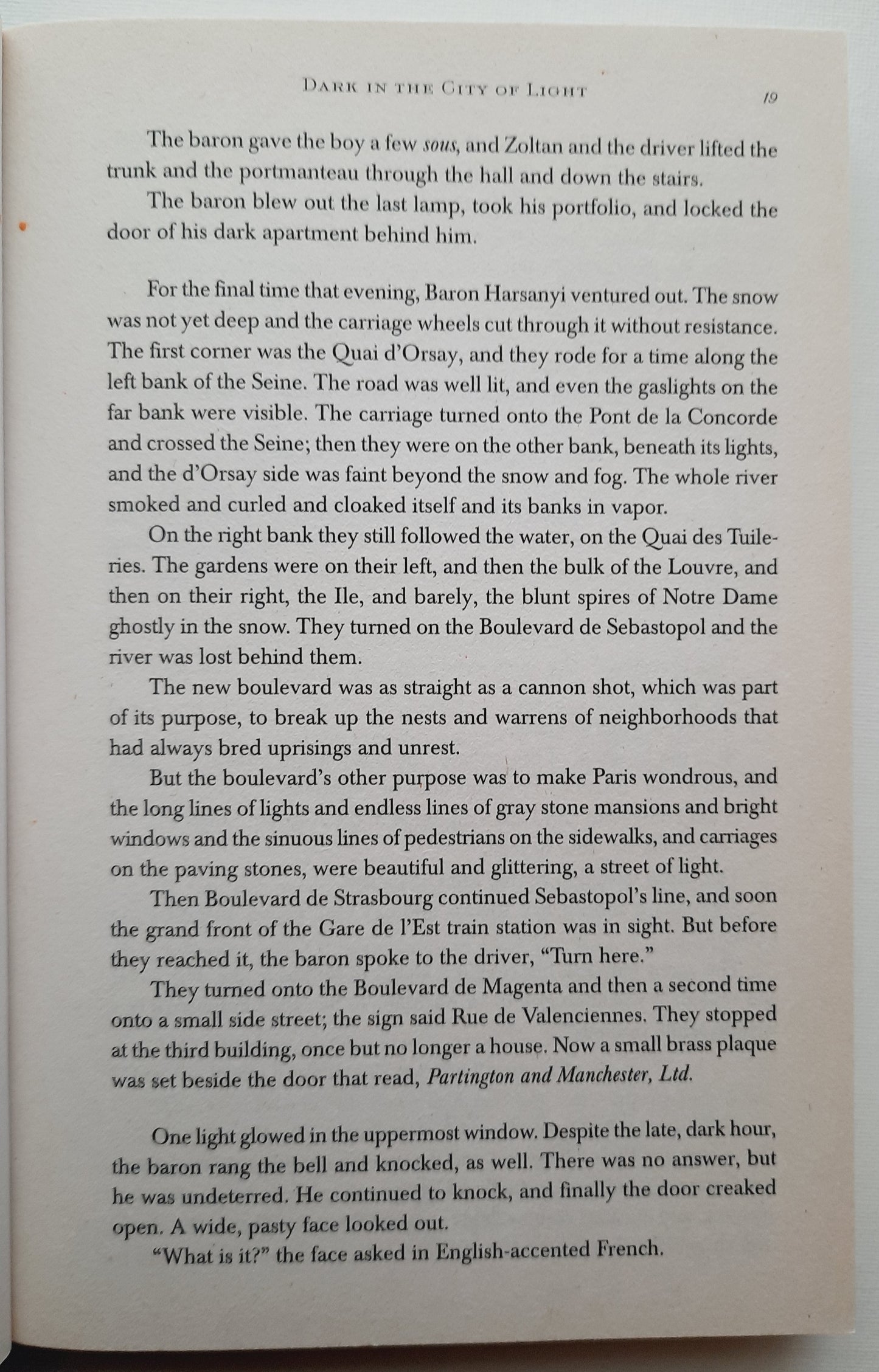 Dark in the City of Light by Paul Robertson (New, 2010, Pbk, 414 pages, Bethany)