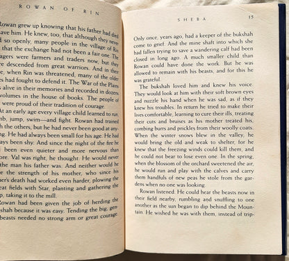 Rowan of Rin by Emily Rodda (Good, 2001, HC, 151 pages, ISBN 0060297077, HarperCollins)