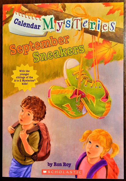 Calendar Mysteries: September Sneakers by Ron Roy, John Steven Gurney (New, 2013, PBk, 80 pgs)