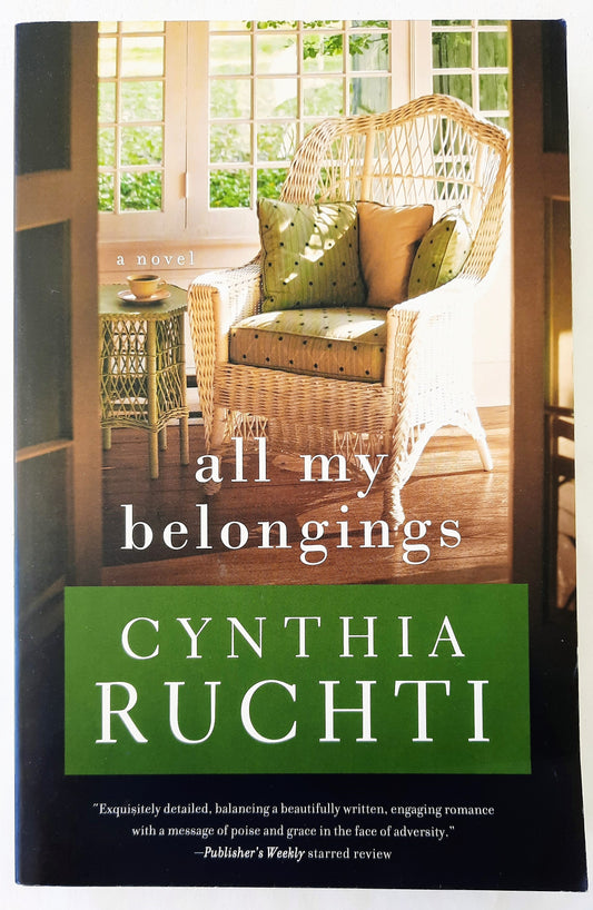 All My Belongings by Cynthia Ruchti (New w/wear, Pbk, 2014, Abingdon, 335 pages)