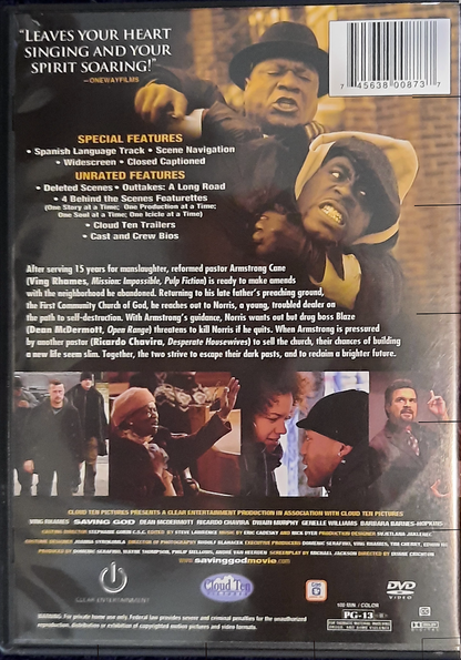 Saving God: One Soul at a Time DVD with Ving Rhames (Like new, 2008, PG-13, NTSC)