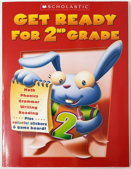 Get Ready for 2nd Grade (New, 2004, Pbk, 128 pages, Scholastic Workbook)