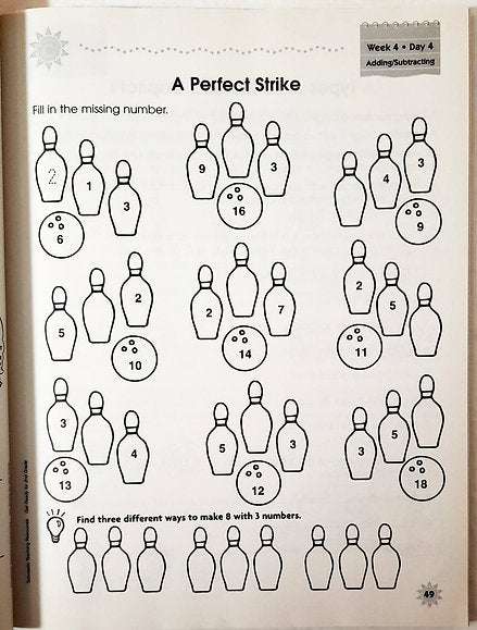 Get Ready for 2nd Grade (New, 2004, Pbk, 128 pages, Scholastic Workbook)