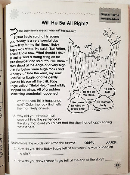 Get Ready for 2nd Grade (New, 2004, Pbk, 128 pages, Scholastic Workbook)