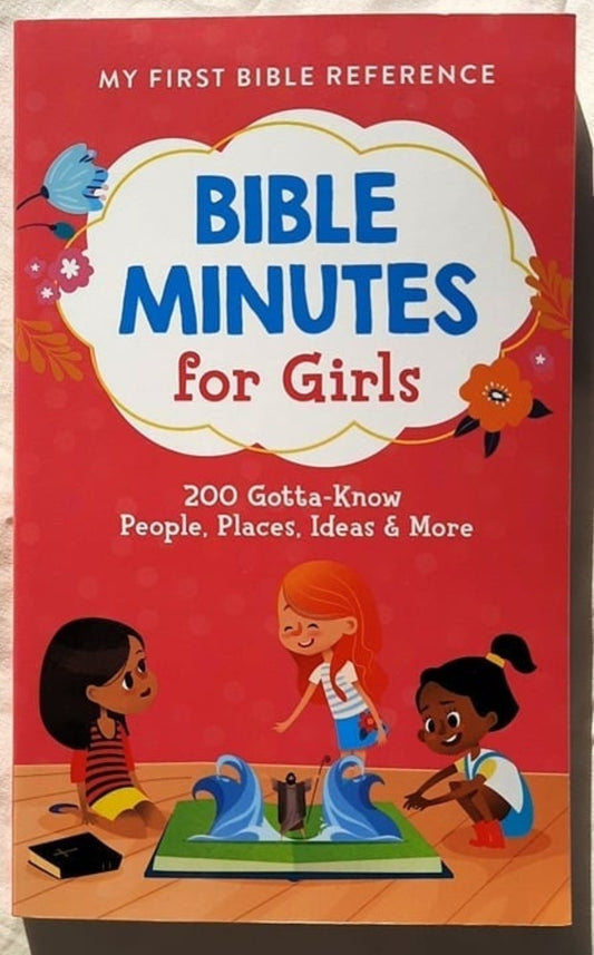 Bible Minutes for Girls by Barbour Publishing (New, 2021, Pbk, 206 pages)