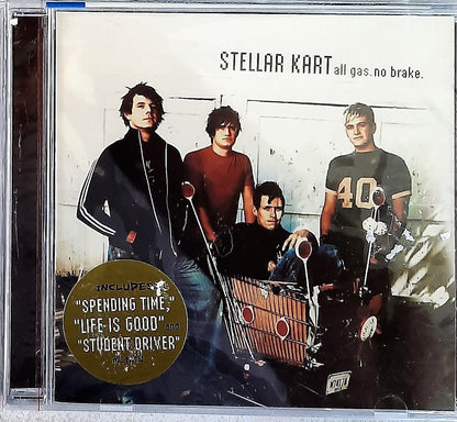 All Gas. No Brake. by Stellar Kart Christian Music Audio CD (New, Word, 2005)