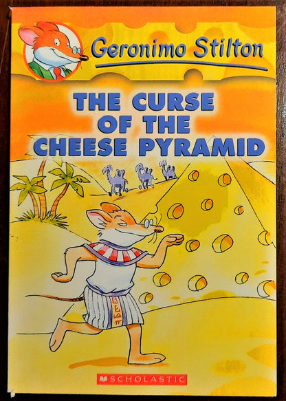 The Curse of the Cheese Pyramid by Geronimo Stilton (New, 2004, Pbk, 122 pgs)