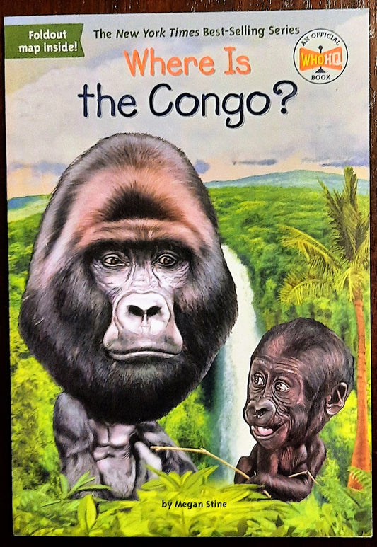 Where is the Congo? by Megan Stine (New, 2020, Pbk, 112 pages)