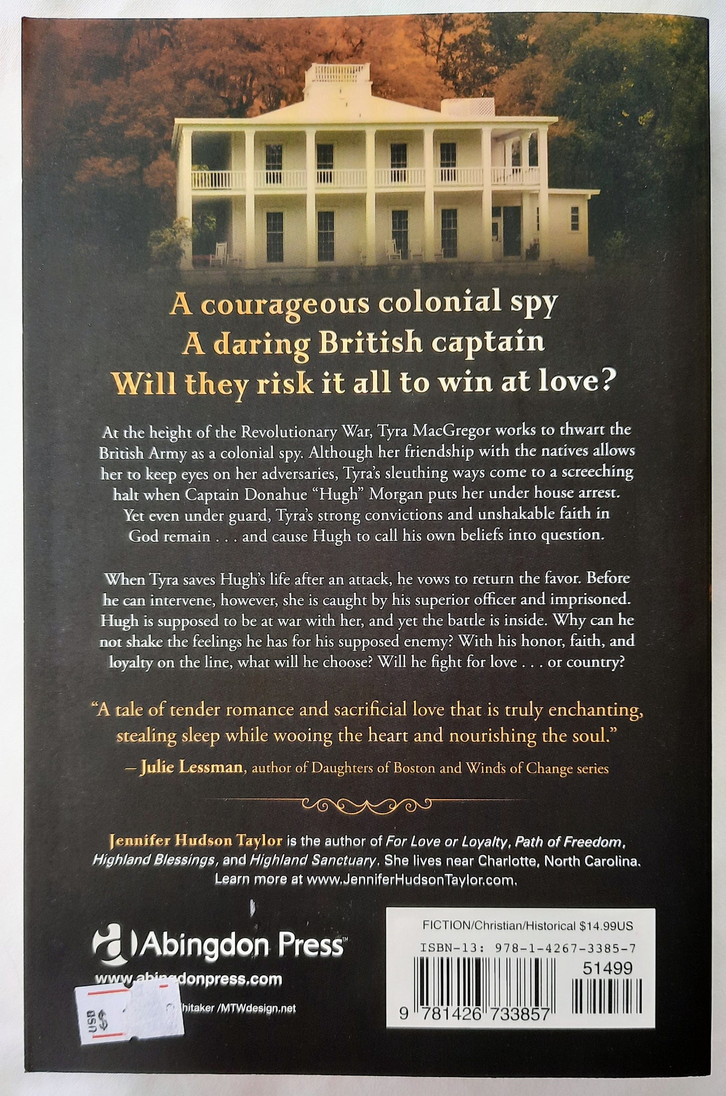 For Love or Country #2 by Jennifer Hudson Taylor: The MacGregor Legacy, New, 2014, Pbk, 310 pgs)