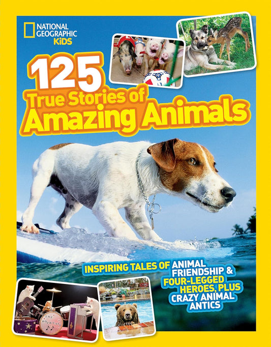 125 True Stories of Amazing Animals by Robin Terry (Good, 2012, Pbk, 112 pgs)