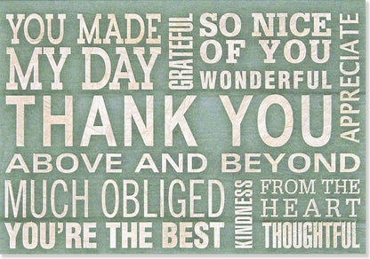 Above and Beyond Thank You Notes (New, 2014, 14 cards/15 envelopes)