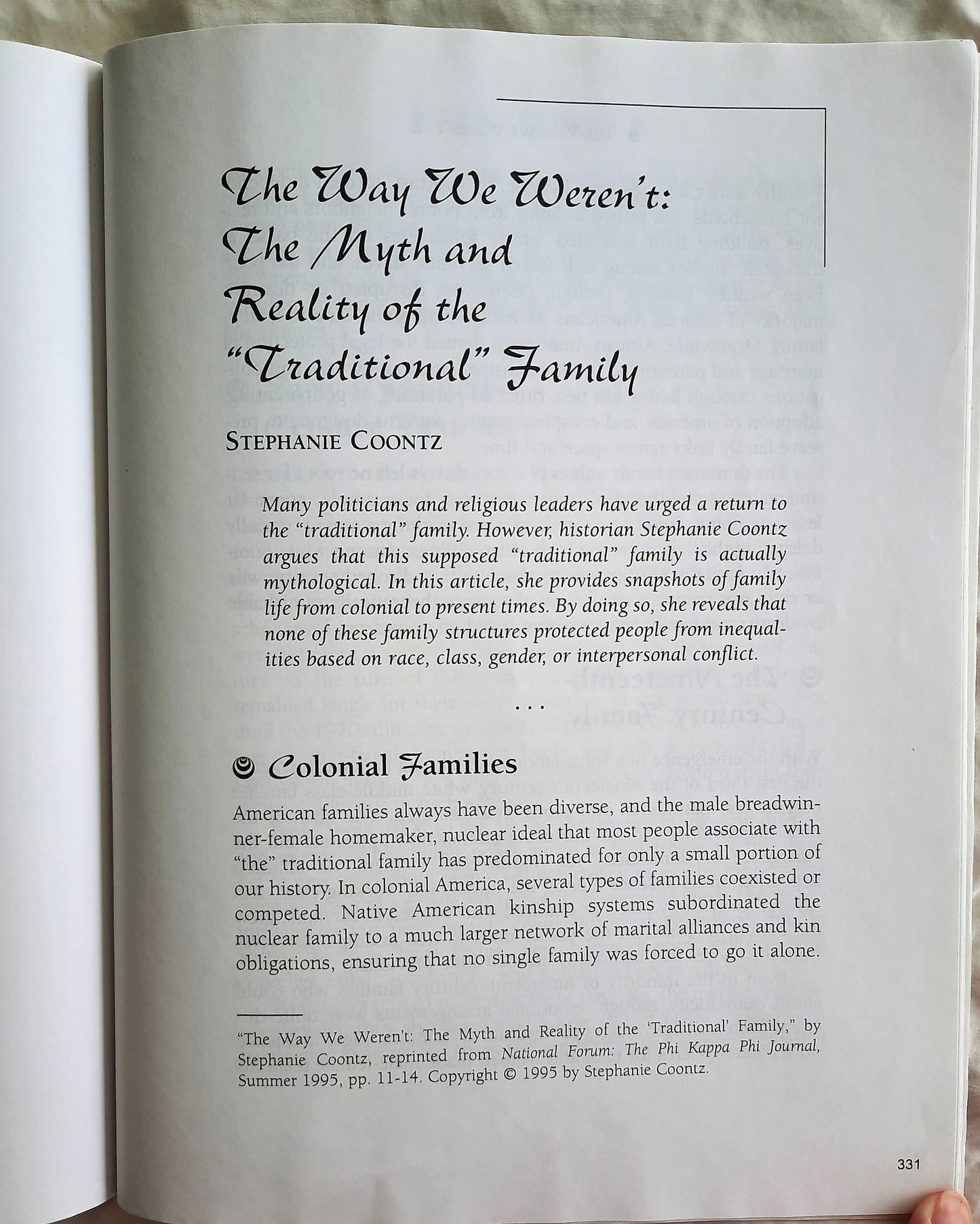 The Intersections Collection: Think Sociology 101 Crowder College by Kathleen Tiemann (VG, Pbk)