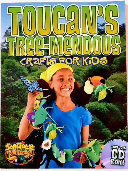 Toucan's Tree-Mendous Crafts for Kids by Gospel Light (SonQuest Rainforest, New, Pbk)