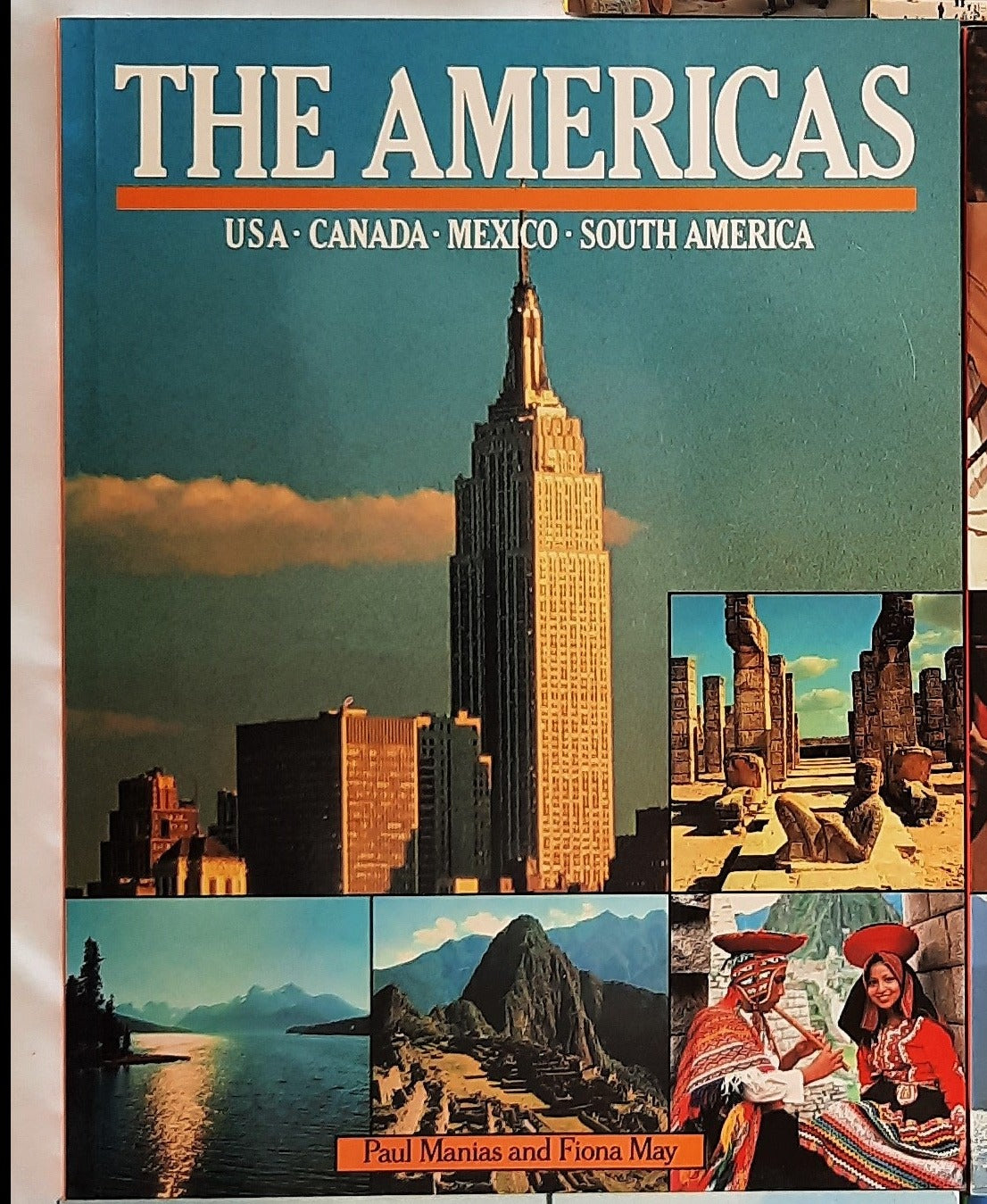 The Americas by Paul Manias; Fiona May (USA, Canada, Mexico, South America; Very good, Pbk, 64 pgs)