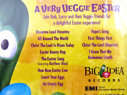 A Very Veggie Easter by VeggieTales Music CD (New, 2007, Big Idea Entertainment)