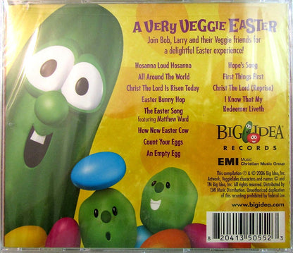 A Very Veggie Easter by VeggieTales Music CD (New, 2007, Big Idea Entertainment)