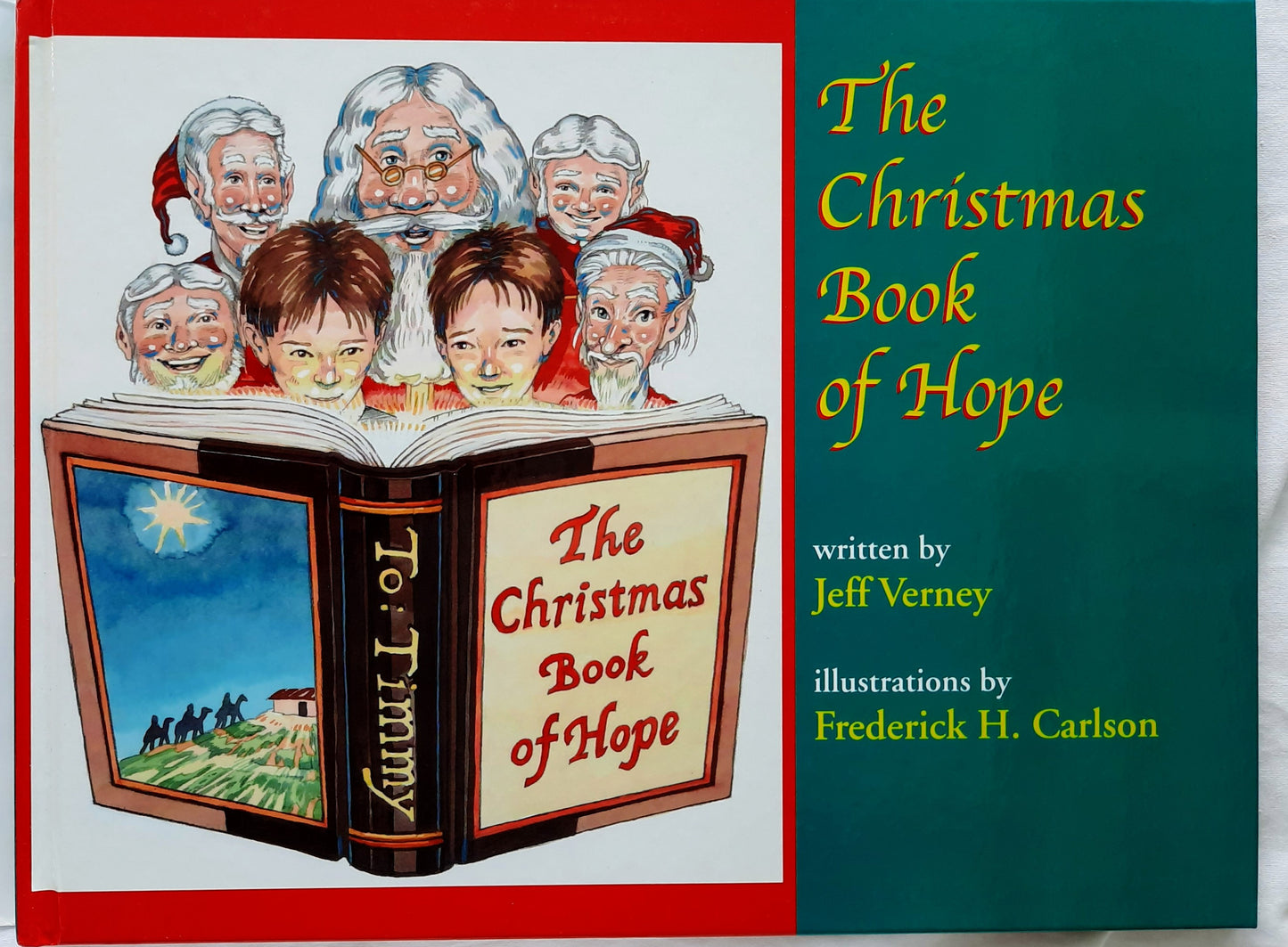 The Christmas Book of Hope by Jeff Verney (New, HC, 2006, 36 pages, JRV Pub)