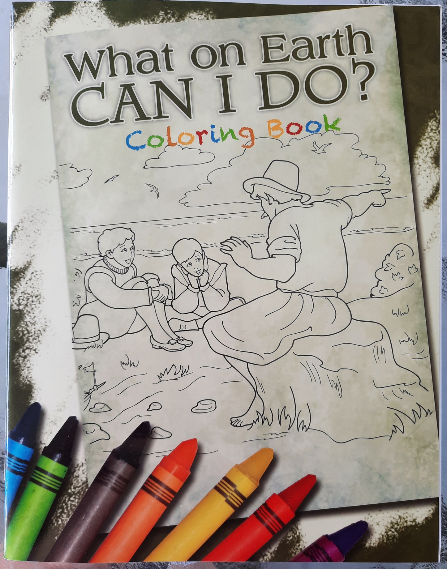 What On Earth Can I Do? Coloring Book by David Webb (New, 2013, Pbk, 64 pgs)