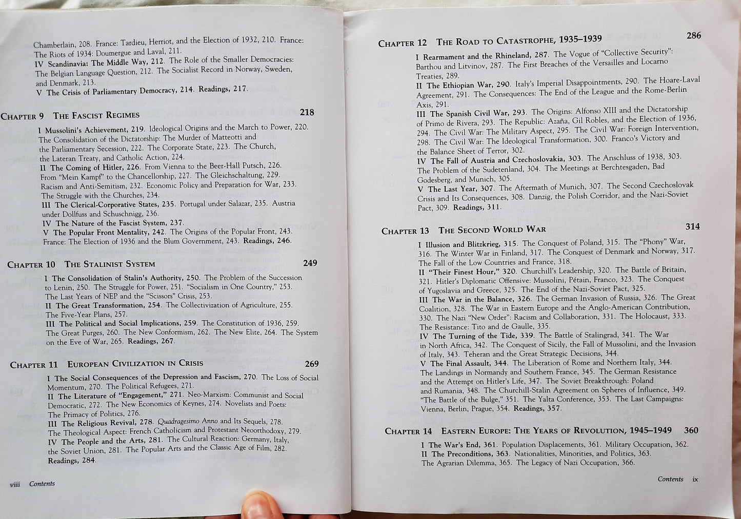 Contemporary Europe: A History 8th Ed. J. Wilkinson; H.S. Hughes Good, 1995, Pbk, 640 pgs