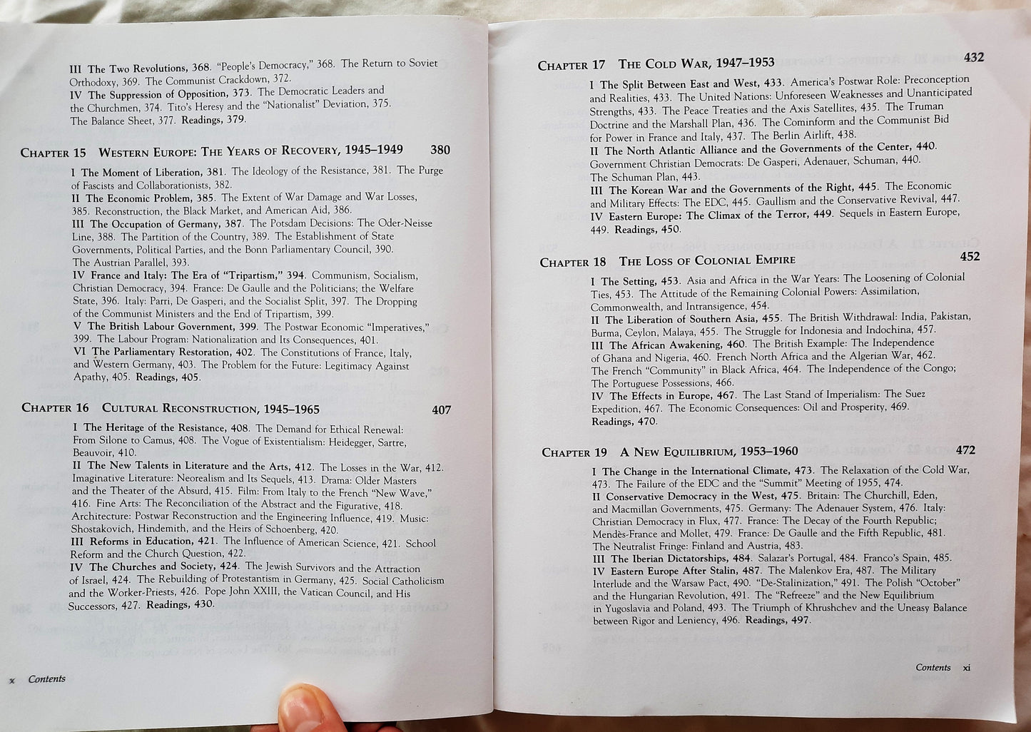 Contemporary Europe: A History 8th Ed. J. Wilkinson; H.S. Hughes Good, 1995, Pbk, 640 pgs