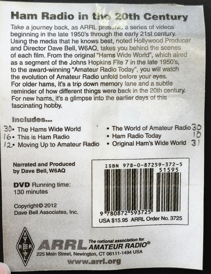 The ARRL Film Collection: Eine Geschichte des Amateurfunks im 20. Jahrhundert DVD (Sehr gut, 2012, Dave Bell, 130 Minuten)