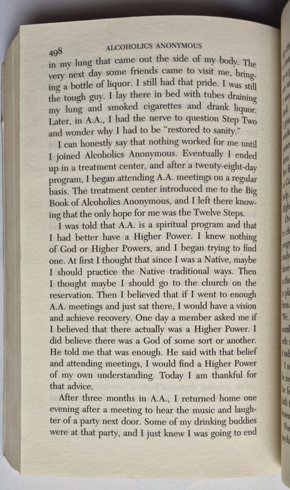 Alcoholics Anonymous Fourth Edition (Very good, 2001, Pbk, 575 pgs)