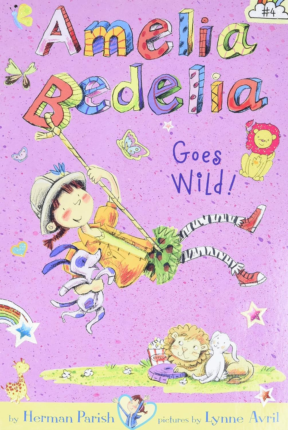 Amelia Bedelia Goes Wild #4 by Herman Parish (Very good, 2014, Pbk, 160 pgs)