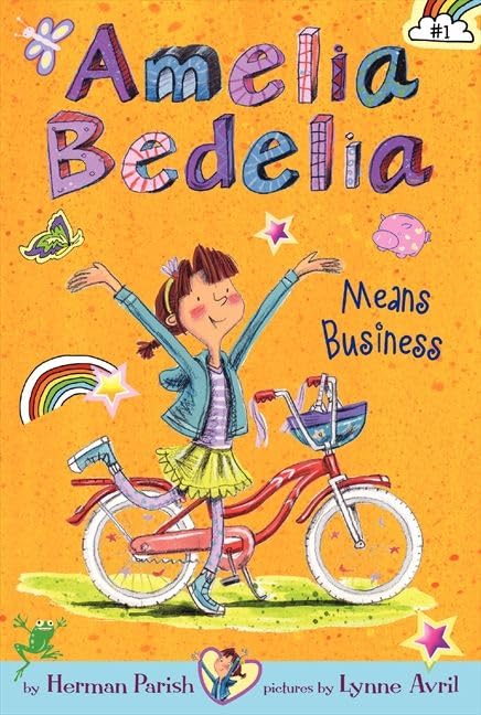 Amelia Bedelia Means Business #1 by Herman Parish (Like new, 2013, PBK, 160 pgs)