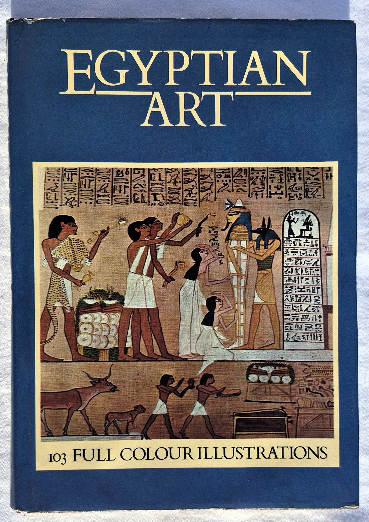 Ägyptische Kunst von Francesco Abbate; H.A. Fields (Gut, 1972, HC, 158 Seiten, Peerage Books)