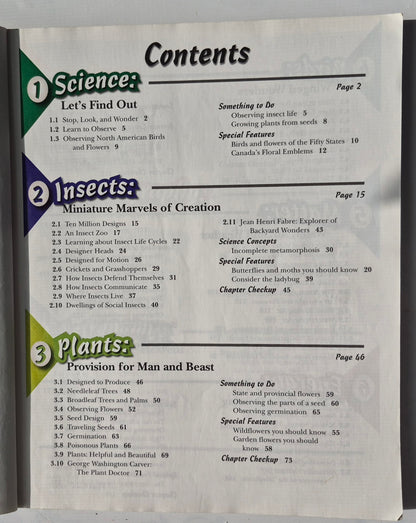 Abeka Understanding God's World Fourth Ed. Grade 4 Textbook (Good, 2008, Pbk, 237 pages, A Beka Book)