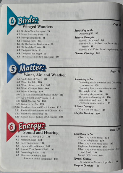 Abeka Understanding God's World Fourth Ed. Grade 4 Textbook (Good, 2008, Pbk, 237 pages, A Beka Book)
