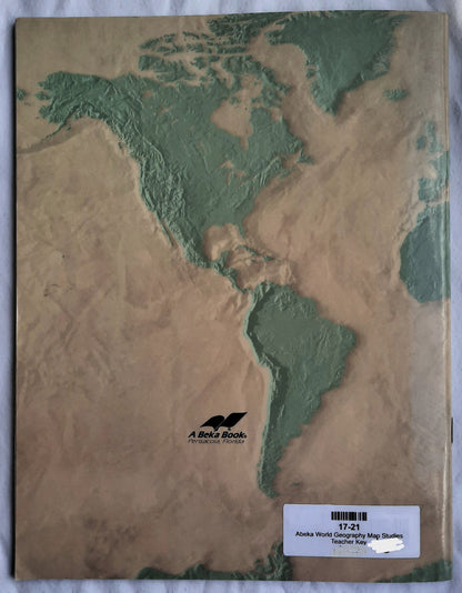 Abeka World Geography Map Studies Teacher Key (Very Good, 2005, Pbk, 45 pages)
