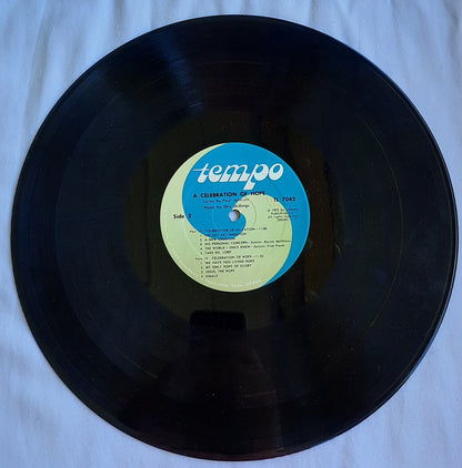 Tempo A Celebration of Hope Vinyl Record lyrics by Paul Johnson; music by Otis Skillings (Very good, 1972, Lillenas Publishing Co.)
